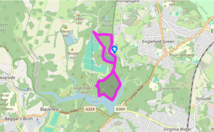 The Savill Garden to the Valley Gardens