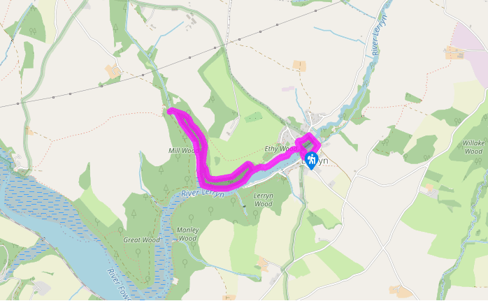 Lerryn Creek and Ethy Wood
