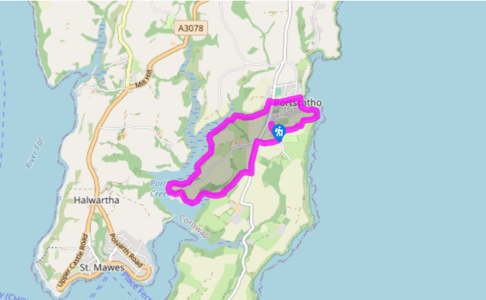 Portscatho and the Roseland Peninsula