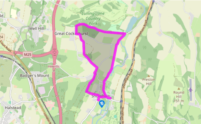 From Shoreham to Lullingstone