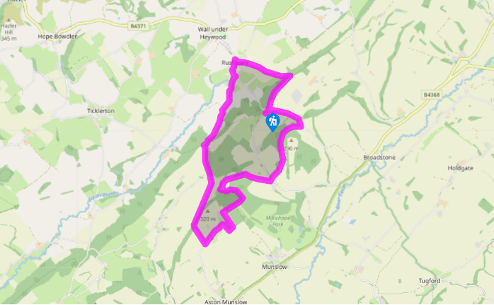Wenlock Edge, Little London and Rushby