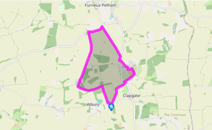 From Albury to Patmore Heath