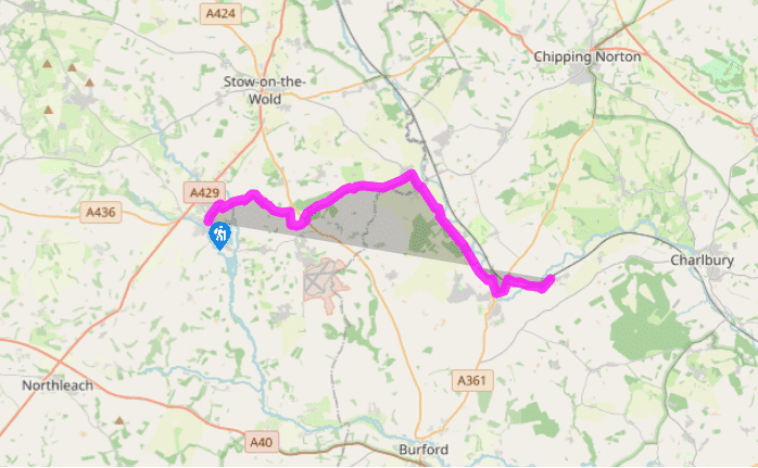 Oxfordshire Way: Bourton-on-the-Water to Ascott-under-Wychwood