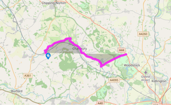 Oxfordshire Way: Ascott-under-Wychwood to Wootton Door