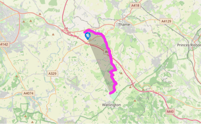 Oxfordshire Way: Tiddington to Pyrton
