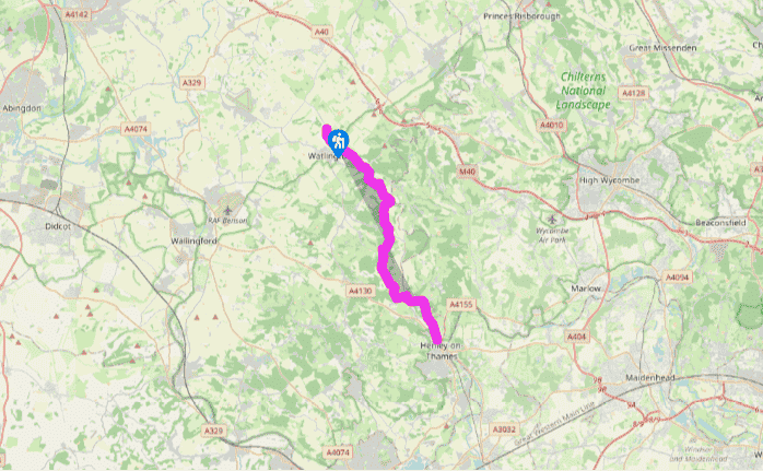 Oxfordshire Way: Pyrton to Henley-on-Thames