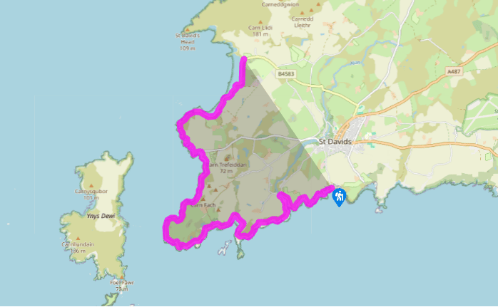 Pembrokeshire Coast Path: St David's to Whitesands Bay
