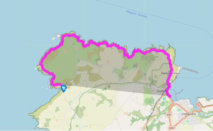 Pembrokeshire Coast Path: Pwll Deri to Goodwick