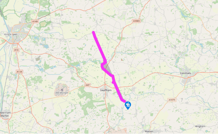 Peddars Way: North Pickenham to Rhubarb Cottage