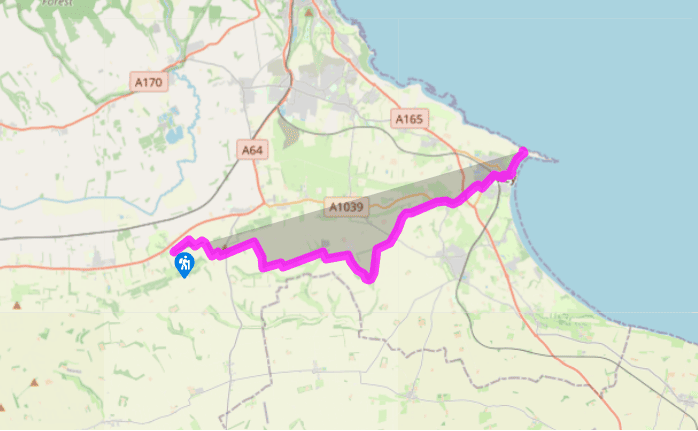 Yorkshire Wolds Way: Ganton to Filey Bridge