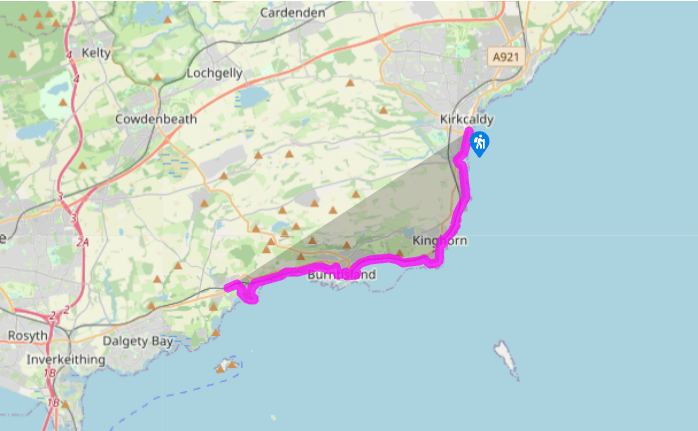 Fife Coastal Path: Kirkcaldy to Aberdour