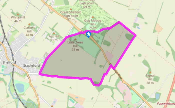 Wandlebury's march of history