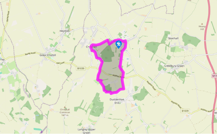 From Elmdon to Chrishall