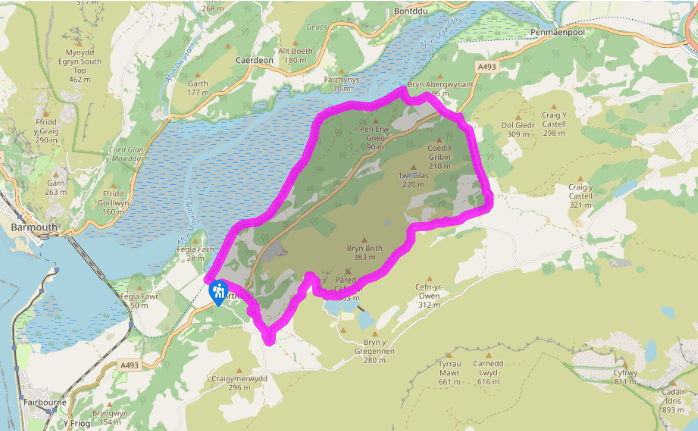 Arthog and the Mawddach Estuary
